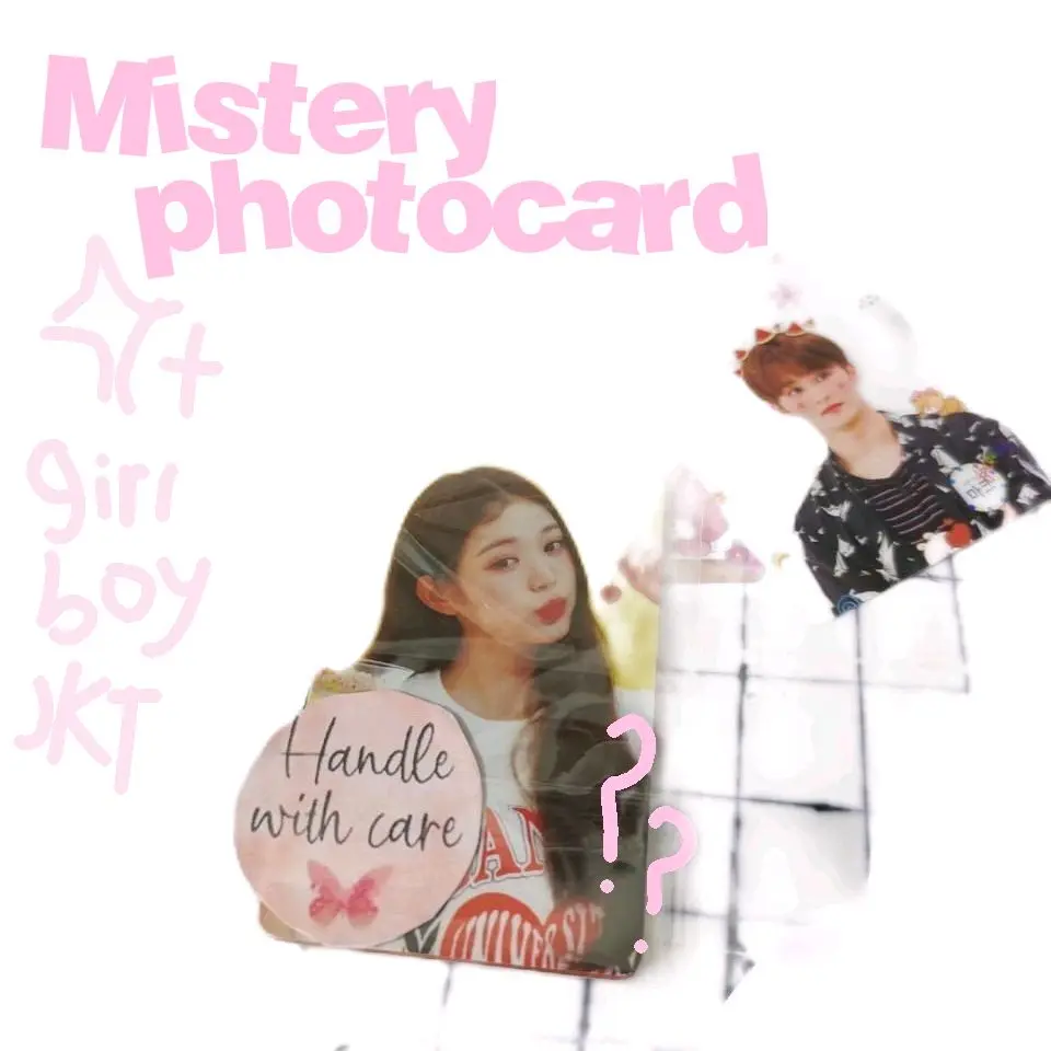 [ Isi 10 ] Photocard Lomocard Mistery | Misteri Photocard | Glossy  Random