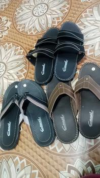 Product Review of Promo Beli 1 dapat 3 Sandal Slop Pria / Sandal Slop Pria BELI 1 GRATIS 2 / Sandal Pria Keren from I**0 1