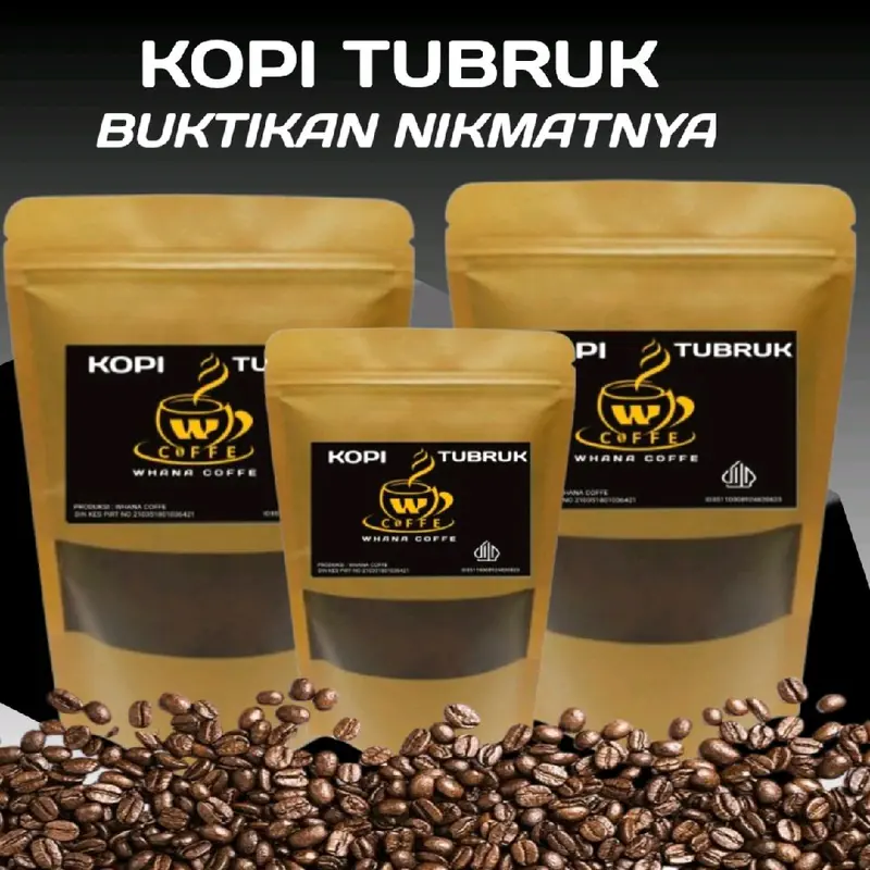 Kopi Tubruk murah kemasan 250G Robusta Coffee 2