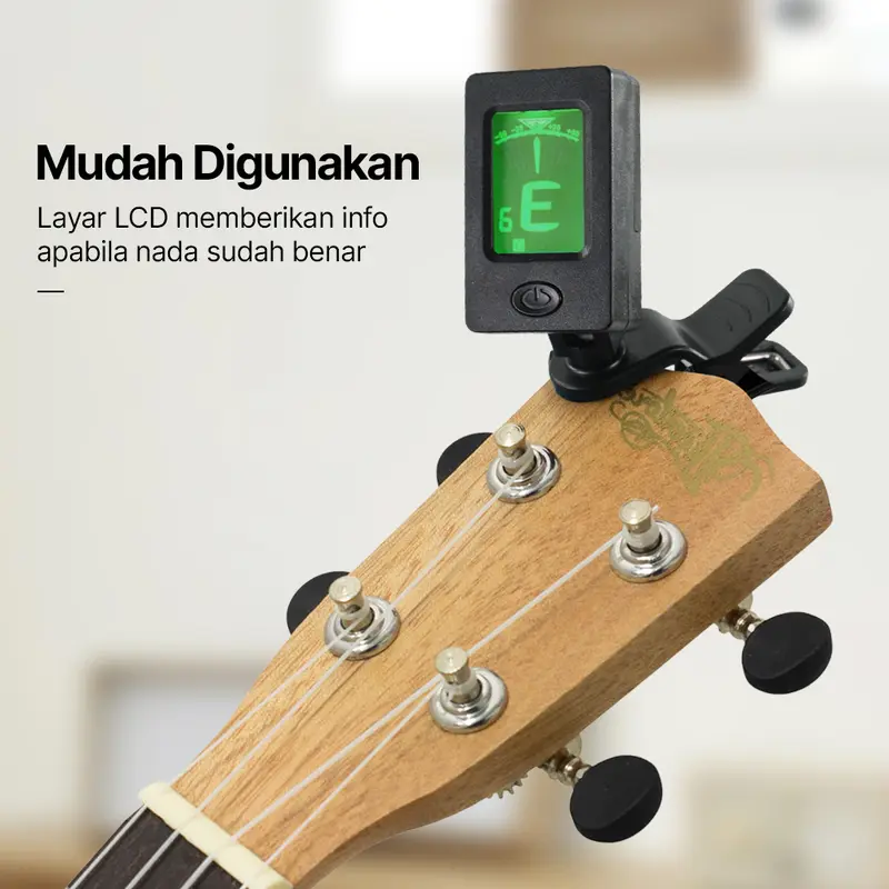 Tuner Alat Stem Gitar Digital Rotatable 360 Degree - JT-01 3