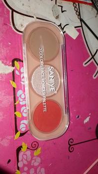 Product Review of Saniye E0358 Multi Fungsi Blush On Glitter Highlighter Palette Contour Eyeshadow Palette from n**n 0