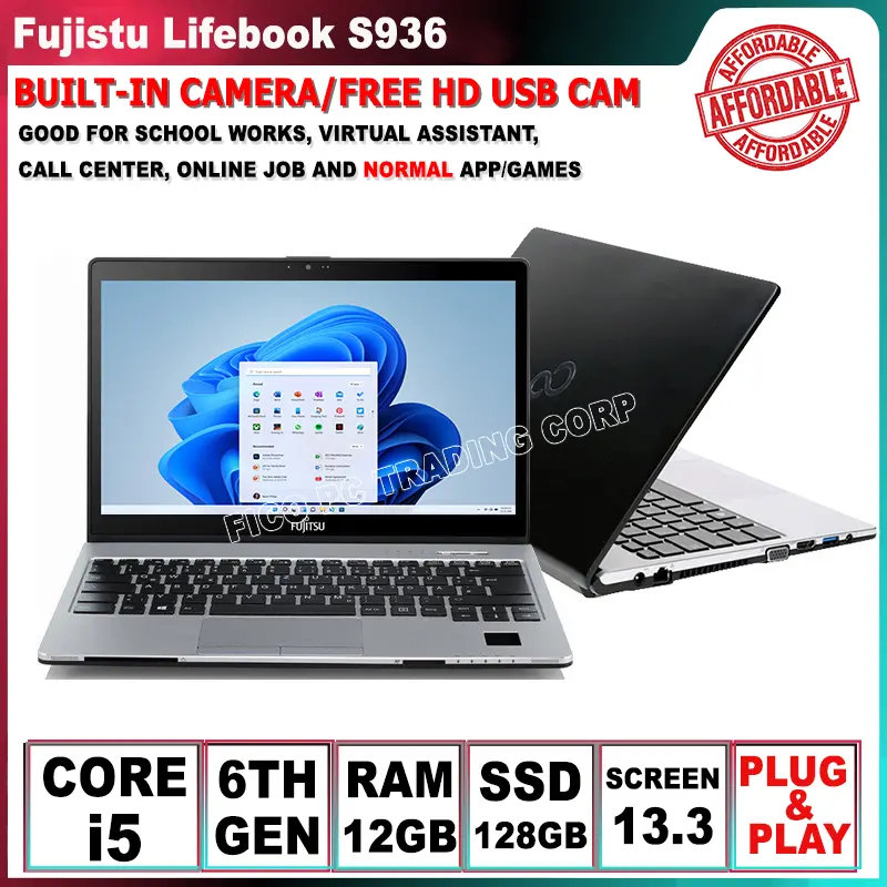 Windowsノート本体 FUJITSU S936 Core i5 6300U/12GB/SSD512G FUJITSU S936 Core i5 6300U/12GB/SSD512G