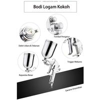 Gambar Spray Alat SAGOLAA Tabung Atas / 400mL SPOT/ Semprotan Cat Tabung Atas / SPRAYGUN TABUNG ATAS - 400ML dari LENODI Kab. Tangerang 5 Tokopedia