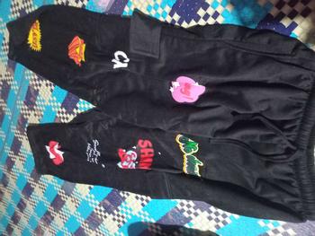 Product Review of ONE SET DESPONDENCY SWEATER CROP+ CARGO BLAST WANITA SET TERBARU Crop Top Lengan Tangan Panjang Motif Sablon Keren Stylish Modern Celana Setelan Cewek Bahan Flecee Linen Topi from a**a 1
