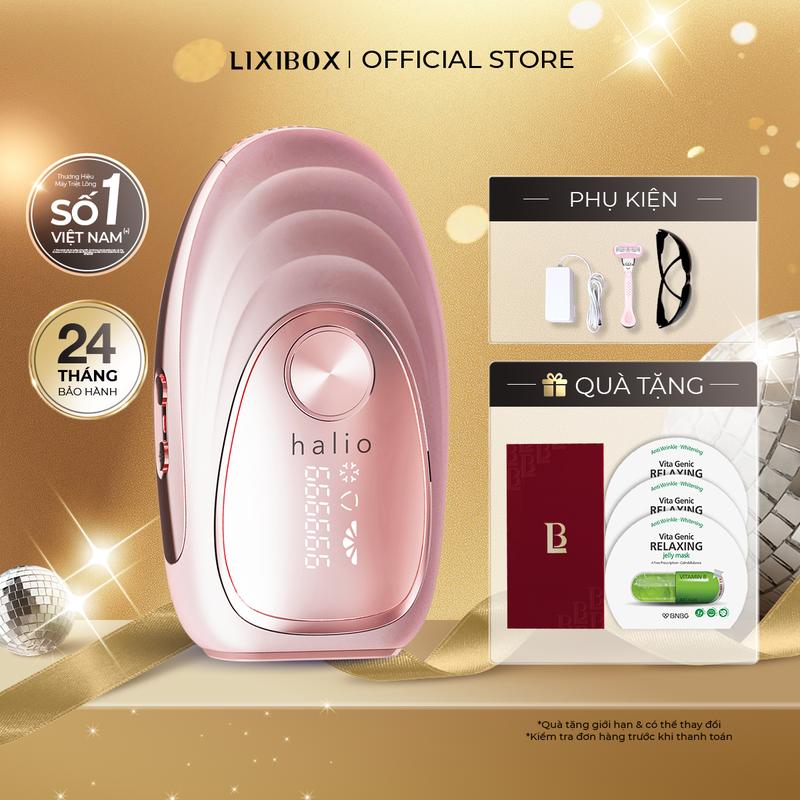  Máy Triệt Lông Băng Lạnh Cá Nhân Halio IPL Cooling Hair Removal Device - Phù hợp cho Da Nhạy Cảm - lixibox 