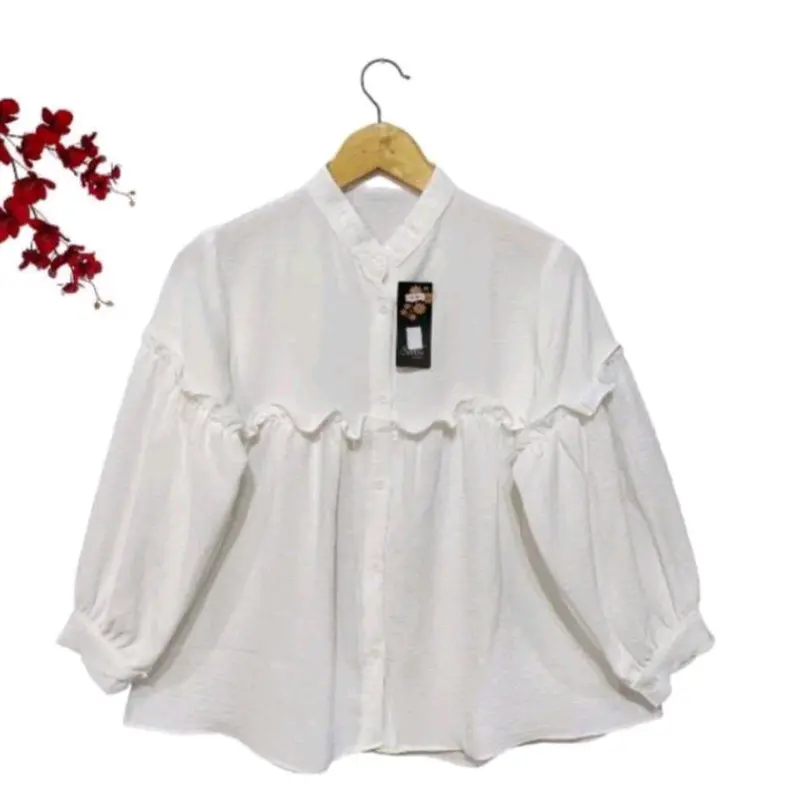BLOUSE anak / Blouse Anak Perempuan / Blouse bahan Crinkle Airflow Premium usia 1-12 tahun Anak-Anak Model NAIRA 3