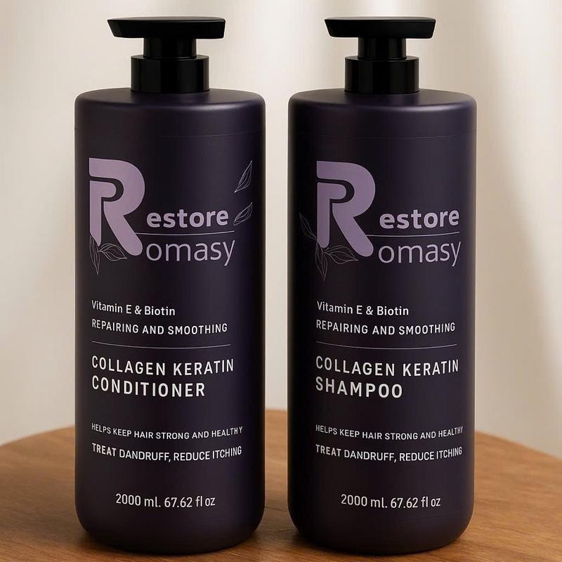 Cặp Dầu Gội Xả Romasy Repair 2000ml. Phục Hồi Làm Phồng Tóc Ngăn Ngừa Tóc Gãy Rụng. Sản Phẩm Dưỡng Tóc Perfume