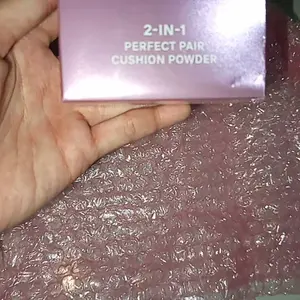 Glad2Glow 2in1 Cushion Powder Perfect Pair cover refill cushion Waterproof Make Up Setting BB Cream - Concealer Foundation Wajah Extract Mencerahkan long lasting merawat kuilt | cushion anti oksidasi dan tahan lama skin tint wanita g2g