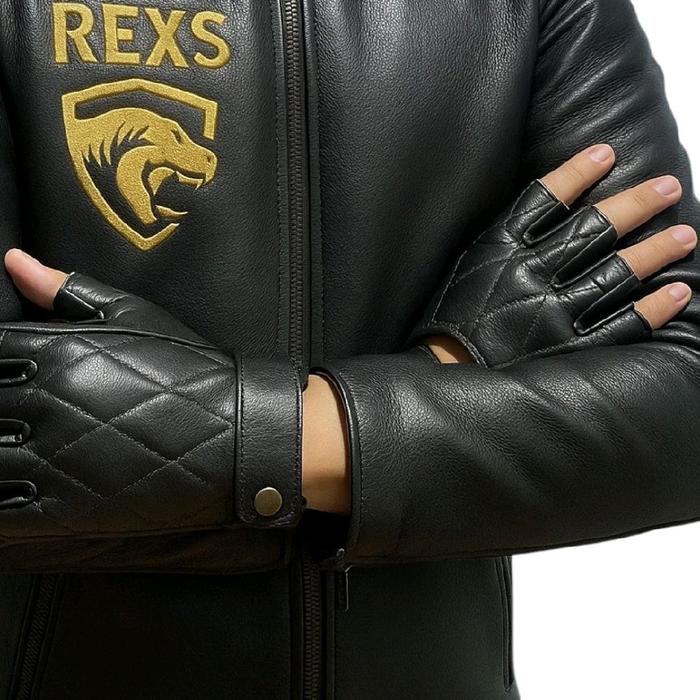 Gambar Rexs Gloves – Sarung Tangan Motor Kulit Asli Pria Wanita | Half Finger, Stylish & Safety & Elegan - Hitam Kotak - M dari Rexs Official Kota Administrasi Jakarta Selatan Tokopedia