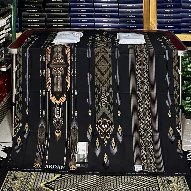 Ardan Sarung Ardan Family Kualitas Silver Bahan Rayon Grade silver