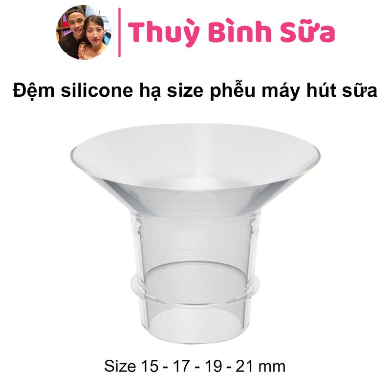 Đệm Phễu hạ size 17/19/21mm Tương Thích Tất Cả Phễu Của Máy Hút Sữa, Cup Rảnh Tay, Máy Cầm Tay,