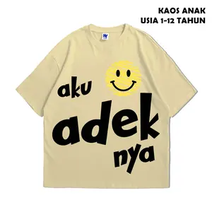 Kaos Anak Motif Adek dan Kakak untuk usia 1-12 Tahun Laki-laki dan perempuan