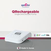 Gambar Spectra QR Double Electric Breastpump - Pompa Asi Elektrik Ganda - Mineral White, No Wrap Card dari Spectra Baby Indonesia Kota Administrasi Jakarta Utara 1 Tokopedia