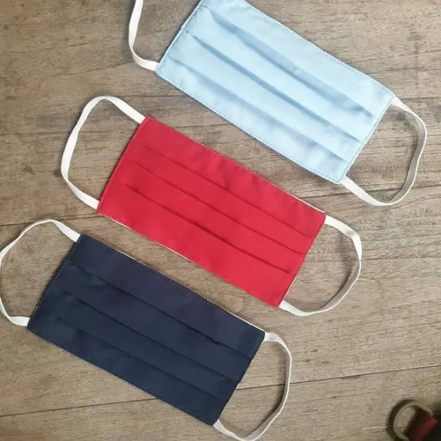 Masker Kain 2 Lapis Tali elastis Earlop 2