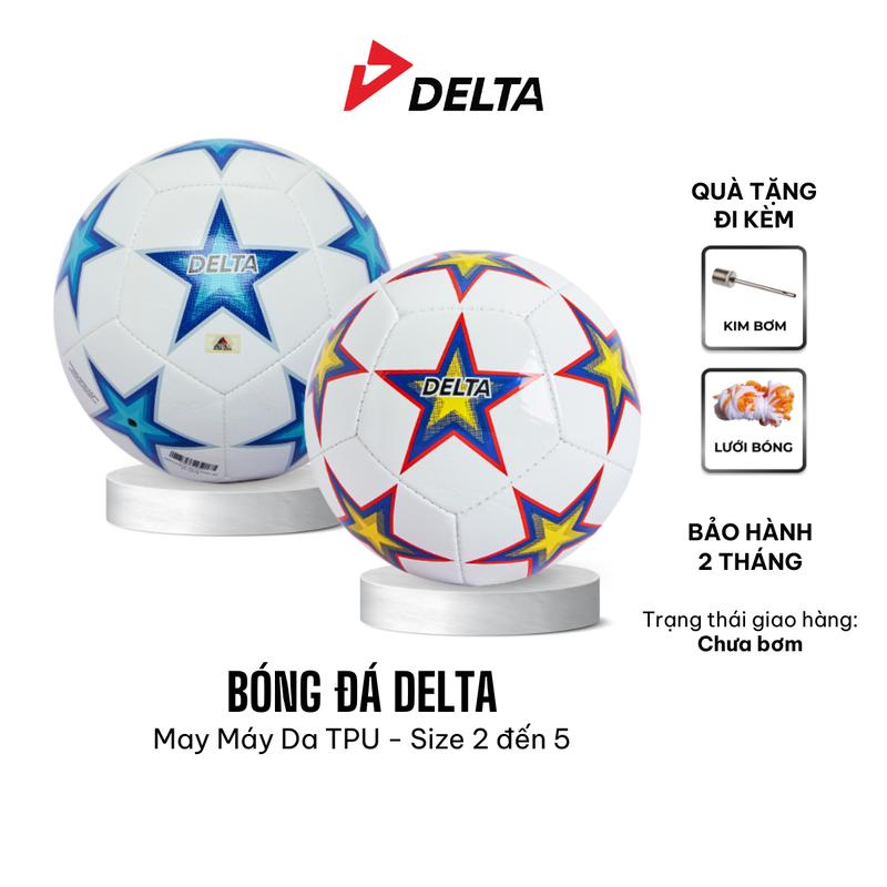 Bóng Đá DELTA CAMPO Ngôi Sao Size 2-5 May Máy FIFA Basic Da TPU Cỏ Nhân Tạo Nhiều Độ Tuổi DELTACA07