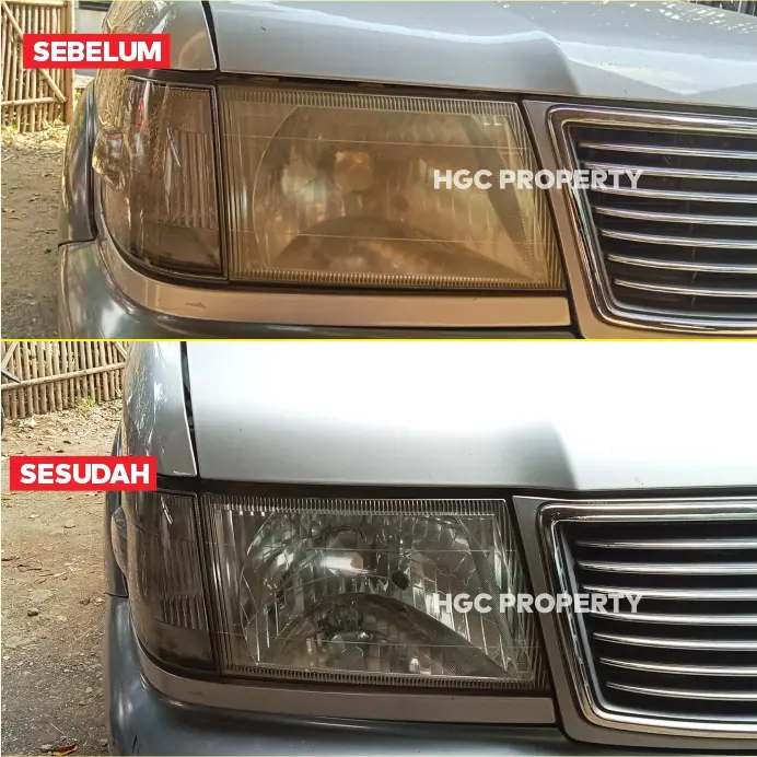 Hydro Glass Cleaner - Pembersih Kaca Lampu Mobil Buram Menguning By Uniglow 3