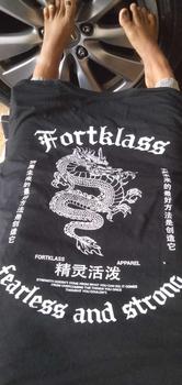 Product Review of FortKlass Kaos FEARLESS Regular Fit Kaos Sablon 24S 30S Kaos Pria Lengan Pendek Atasan Tshirt Distro from i**✨ 1