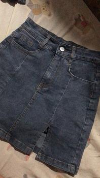 Product Review of ROK JEANS PENDEK WANITA HW ROK MINI-R007 from m**. 0