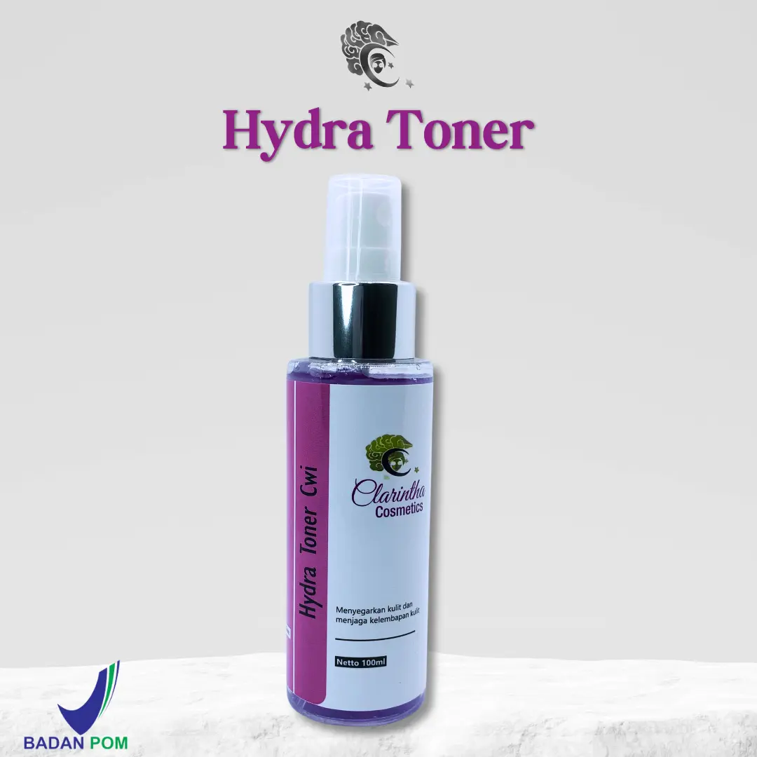 Hydra Toner CWI - Hydra toner untuk melembapkan, mencerahkan, dan menjaga kedeimbangan PH kulit wajah
