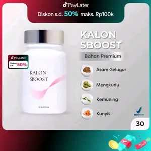 Kalon SBOOTS Premium isi 30 kapsul - gracinia attroviridis fructus & curcuma longa rhizoma & morinda citrifolia fructus