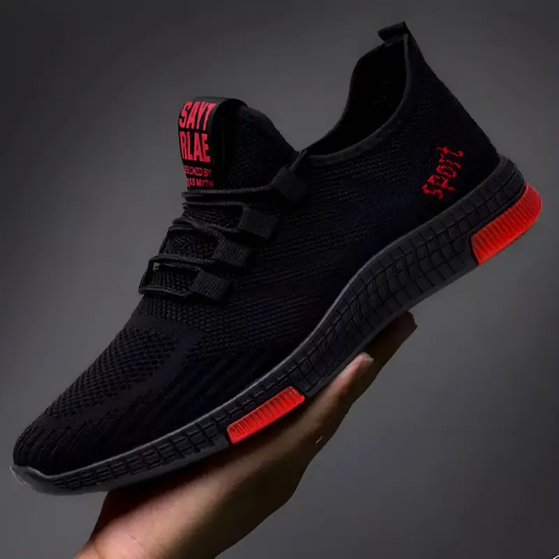VIDAR.SHOES Sepatu Sneakers Pria Sepatu Cowok WR 53 Snekers Hitam Kerja sepatu brand Lokal Casual Shoes 3