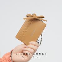 Gambar Dompet Kartu Wanita ID Card Holder Kulit PU PIERRE LOUES Kairy Wallet - Black dari Baellerry ID Kota Administrasi Jakarta Barat 2 Tokopedia