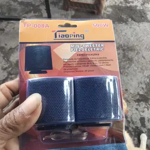 ID-Apexride Tweeter Speaker Mobil  Piezo Tweeter Soft Dome 1 Pasang Efisiensi Maksimum TP-008A 500W Tweeter Mobil TP-008A Modifikasi Audio Mobil Dan Speaker Upgrade