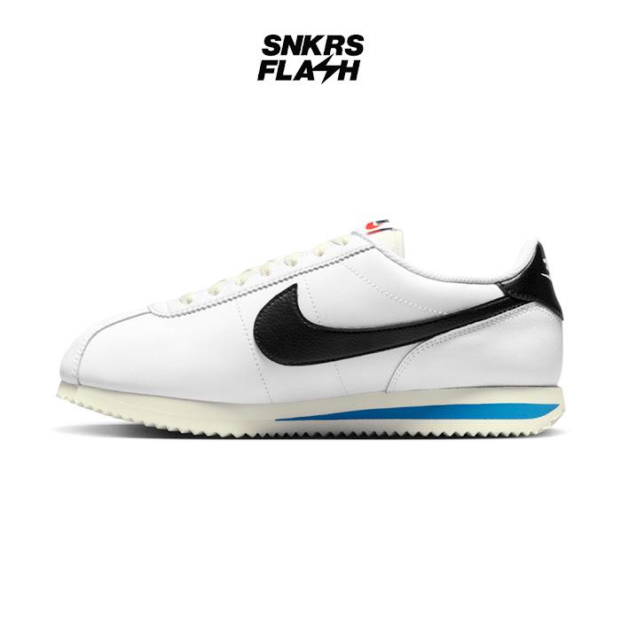 NIKE W Cortez White Black Lt Photo Blue Sail - DN1791100 hover