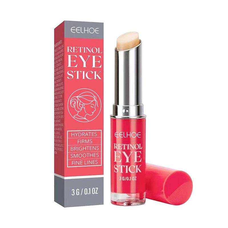 Product Introduction of EELHOE Krim Mata Retinol Stick 3g Perawatan Mata Melembabkan dan Melembabkan Mengencangkan Kulit Menghaluskan Garis Mata Mencerahkan Lingkaran Hitam dan Kantung Mata 31