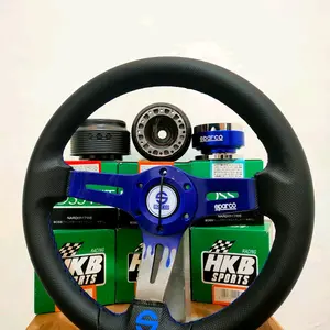 Stir Mobil Racing Universal - Setir satu set Bosskit Variasi Logo S Model Slime
