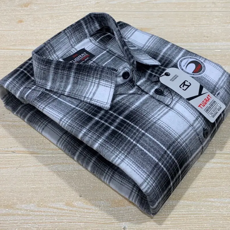 KEMEJA FLANEL PRIA JUMBO SIZE 2XL 3XL 4XL LENGAN PENDEK / KEMEJA PRIA PENDEK KUALITAS PREMIUM MOTIF KOTAK KOTAK COWOK 5