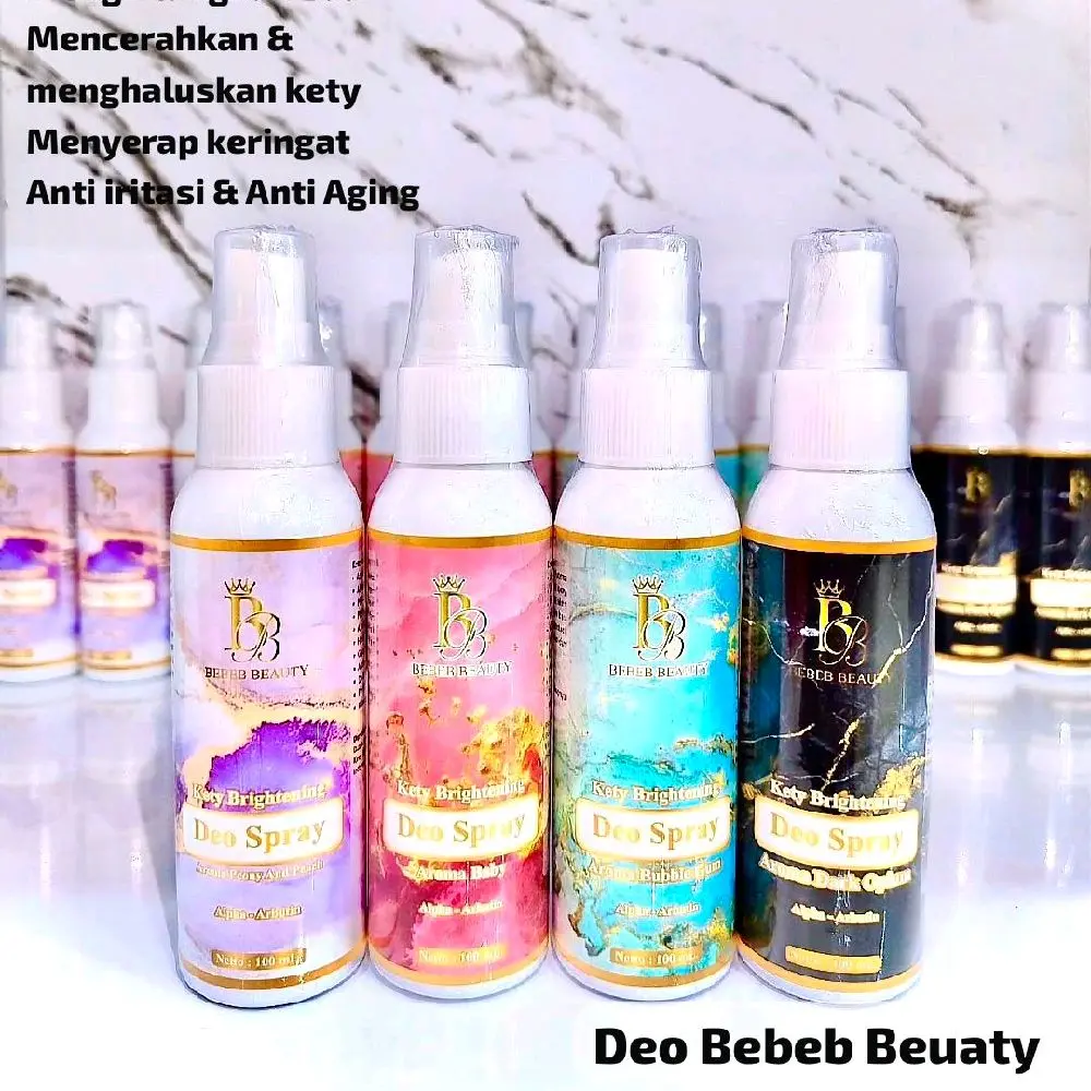 BEBEB BEAUTY KETY BRIGHTENING DEO SPRAY 100ml [ ISI 1 ]
