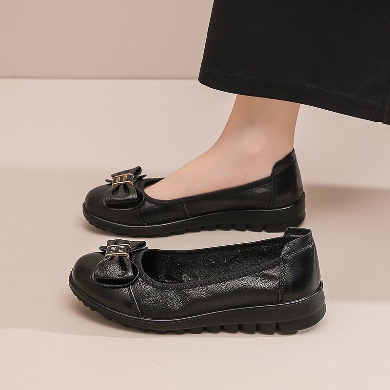 LURAD Sepatu Wanita Bahan Kualitas Bagus  Ootd Kantor Fashionable Slip On Cewek Anti Slip OOTD YJ1812 7