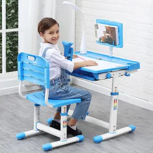 Children Desk with Chair Set for Children Student Youth Adjustable