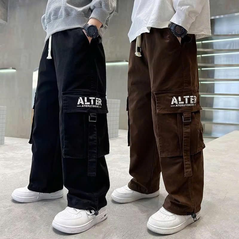   SIZE ĐẠI  Quần Kaki 2 màu cho bé trai bé gái mặc 4 mùa vải KAKI  mềm có đủ size từ 20kg - 55kg có thể giặt máy được 