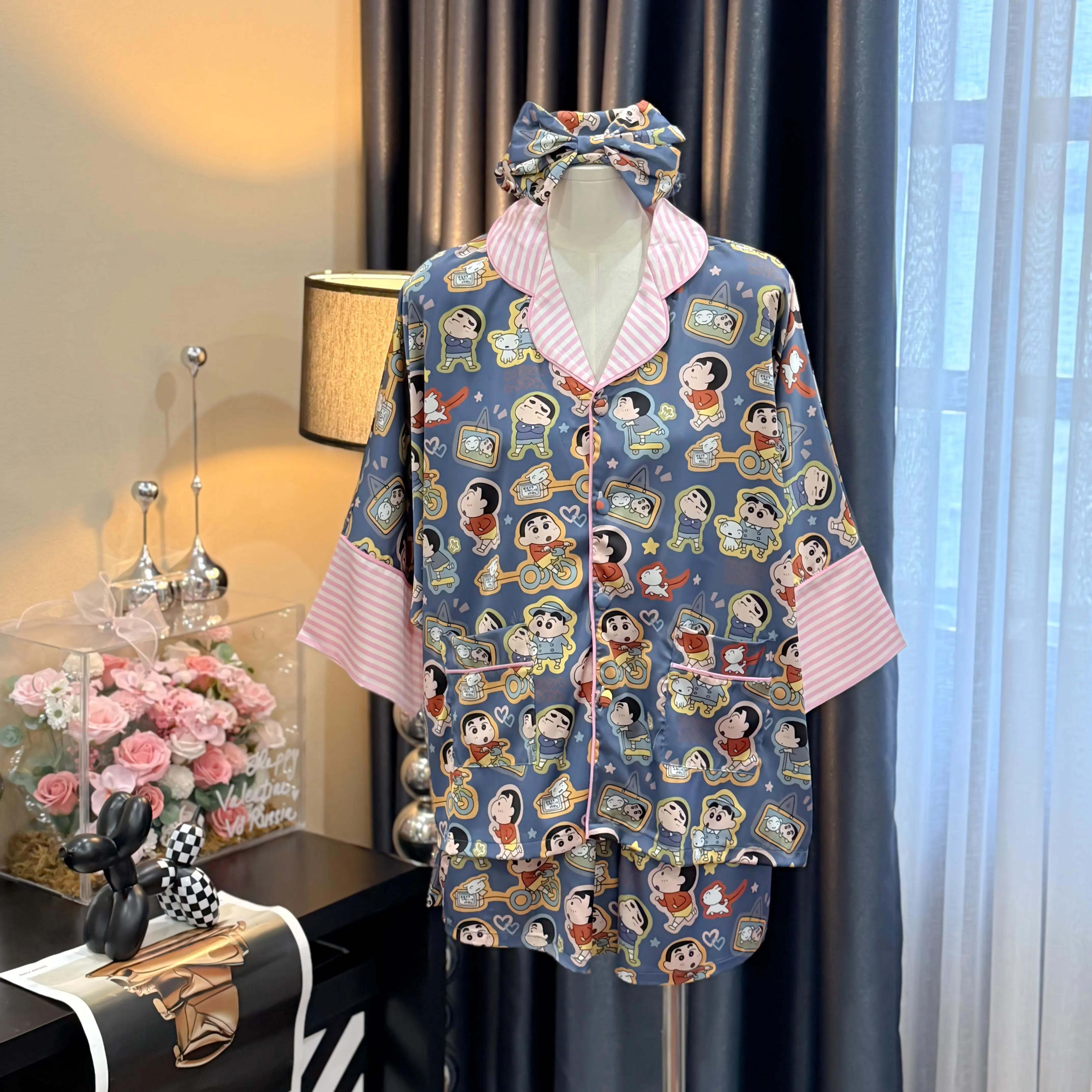COMBO 1 Áo 2 QUẦN TT12 MÃ 49 Set Pijama Lụa Latin
