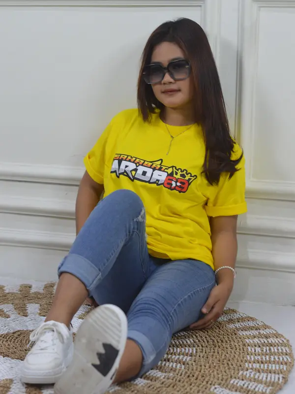 Kaos SAHABAT ARDA 69 (tebal bahan combed 24s) Lembut Katun Sablon 2
