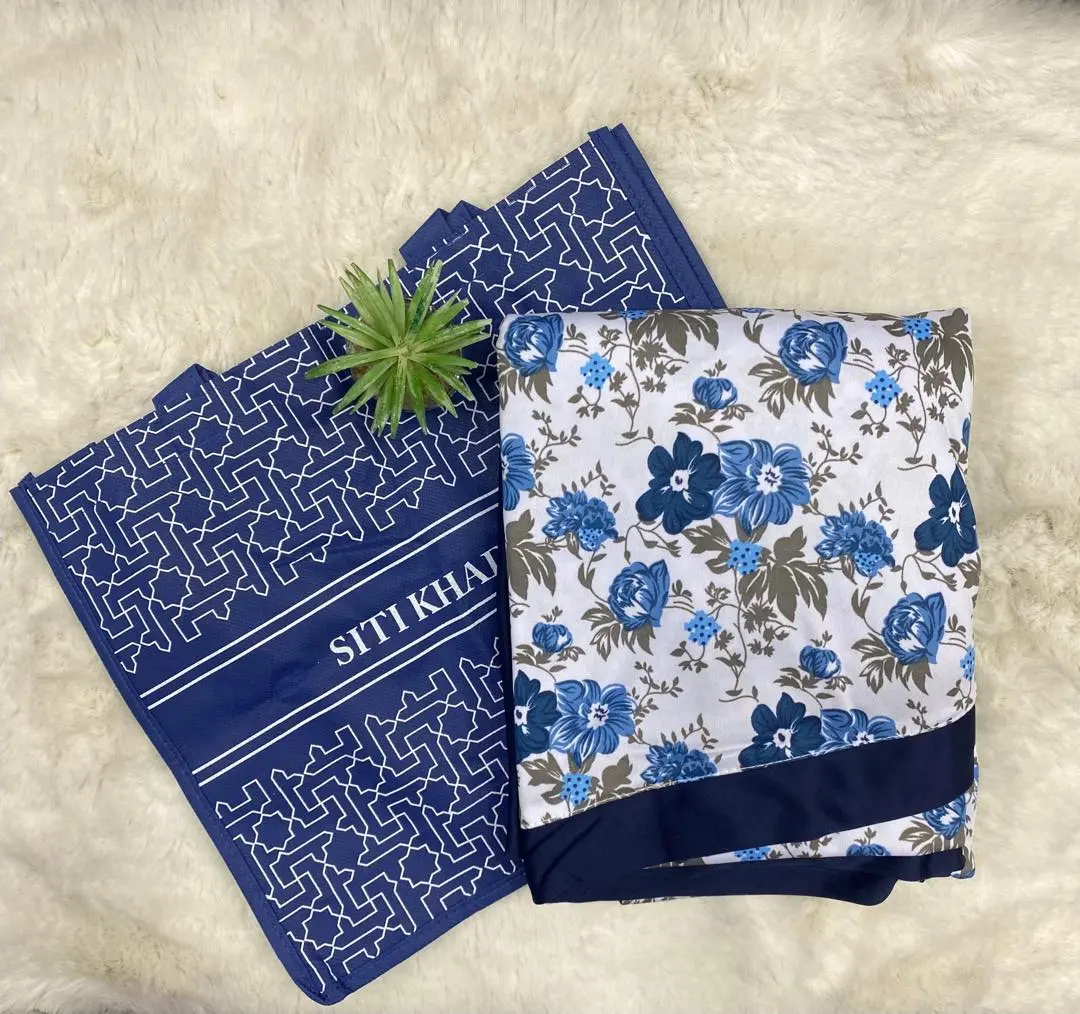 Telekung Siti Khadijah Printed Color  With SK Free Beg HOT SALE Harga Murah