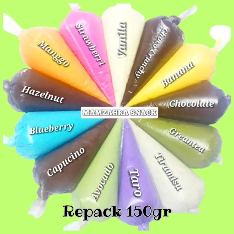Collins Dip Glaze Repack 150gr - Selai Glaze Manis Coklat 1