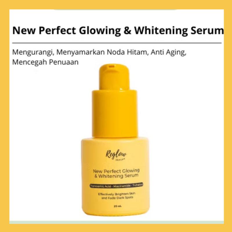 Reglow New Paket isi 4 (Facial Wash, Day Cream, Night Cream, Serum) Skincare 4