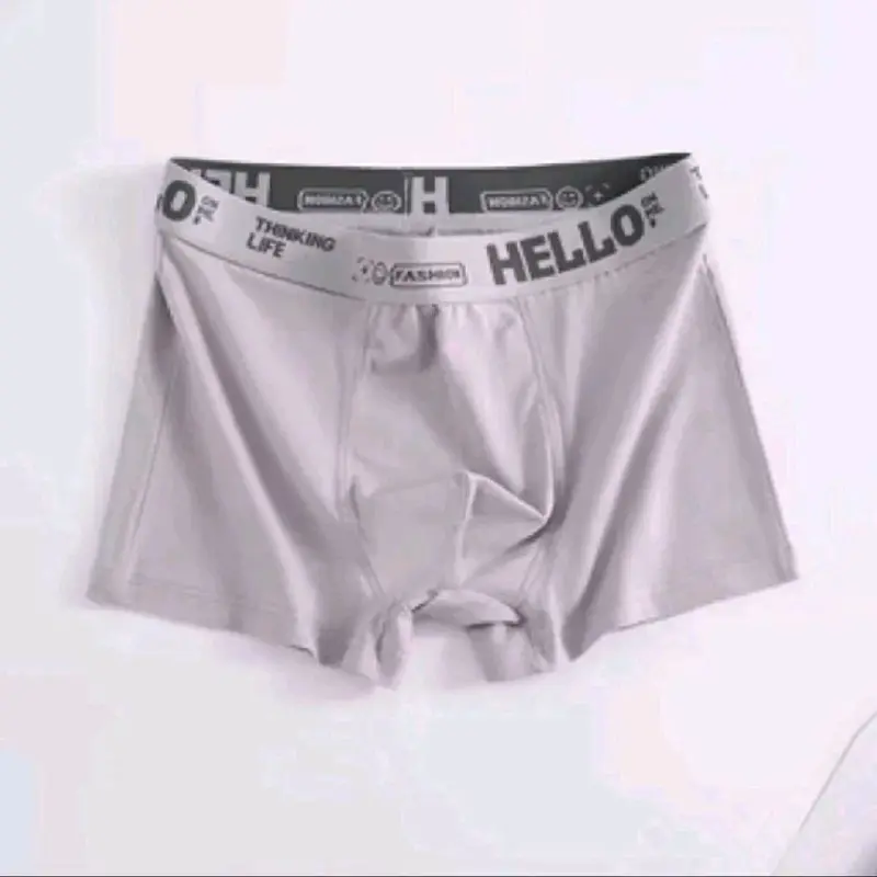 PAKET 6 PCS Celana Dalam Boxer Pria Hello Ice Silk Adem Lembut Tipis Antibakteri CDP006 Nyaman priamurah 5