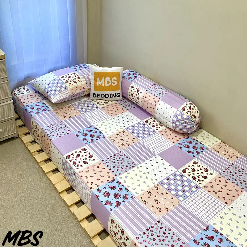 #5 | MYBELIA | MBS | SPREI / BED SHEET / SEPREI DOUBLE KARET AESTHETIC | FREE SARUNG BANTAL & SARUNG GULING 7