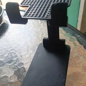 DUDUKAN HP HANDPHONE TABLET FOLDING DESKTOP PHONE STAND Smartphone HOLDER STAND HP DI MEJA TATAKAN PONSEL AH009 - XOBOX