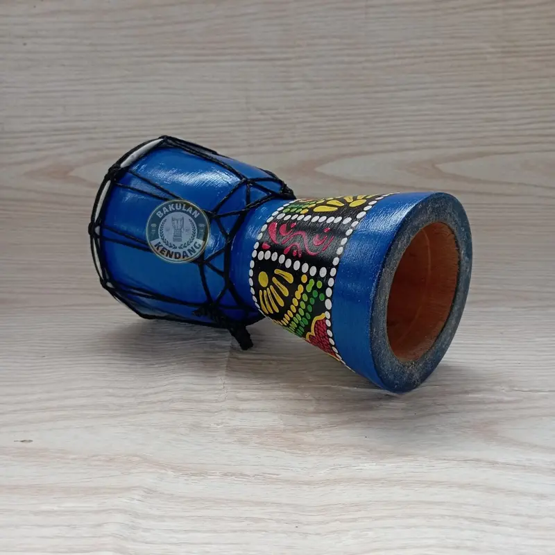 Kendang Jimbe Anak Termurah 20 Cm Alat Musik Tradisional Djimbe Gendang Terbang Mainan Anak Tradisional Edukasi Mini Mainan Kayu Souvenir 3