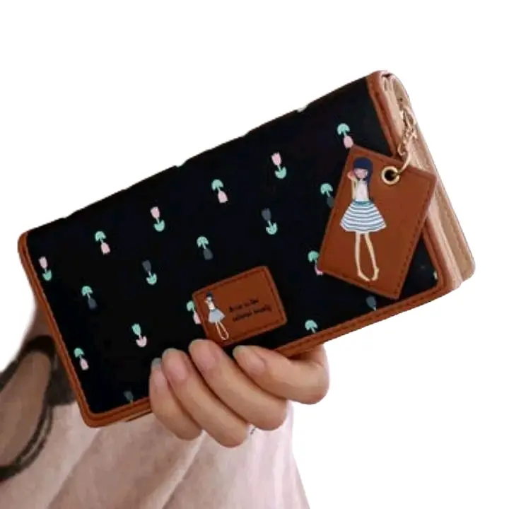 Dompet Panjang Domet Dolly Dompet  Wanita Dompet Uang Dompet  Kartu Dompet  Kulit Dompet murah 2 Tali