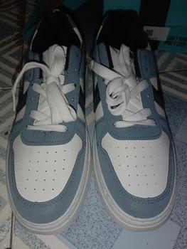 Product Review of Men's Korean Sneakers Casual Fashion Low cut Shoes Rubber Shoes for Men Comfortable Non-slip from S**z M**❤ 2