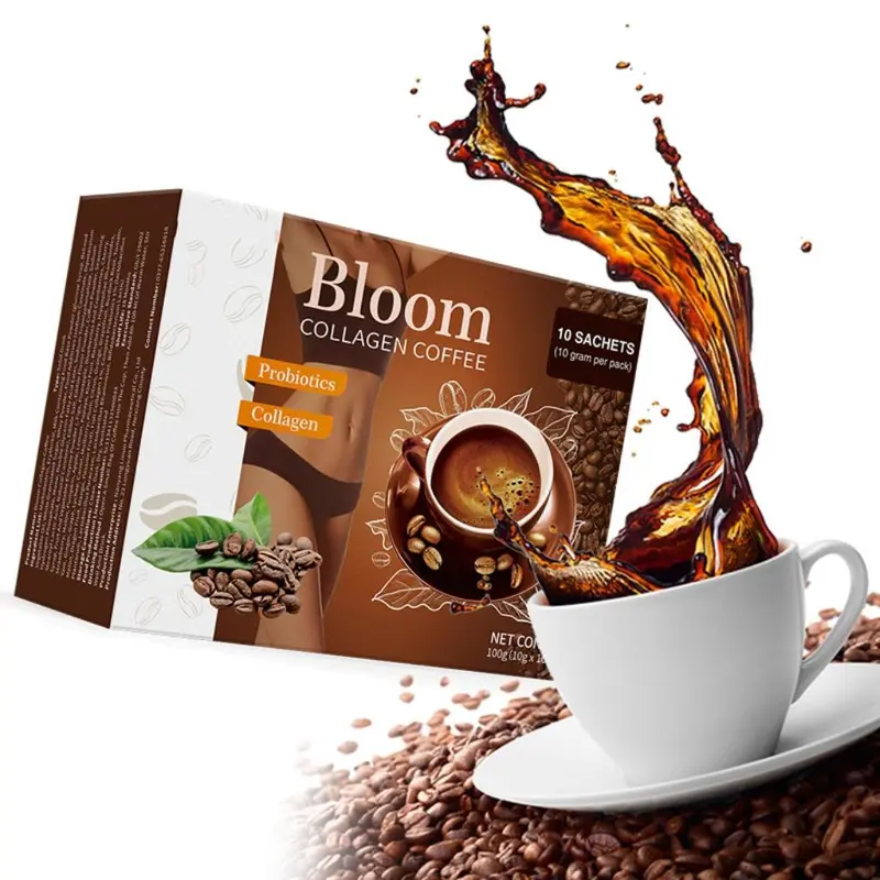 100gr Bloom Collagen Coffee Instant coffee Original Robusta Collagen Drink | Kopi Sanger | Kopi Ulee Kareng | Kopi Sachet 2
