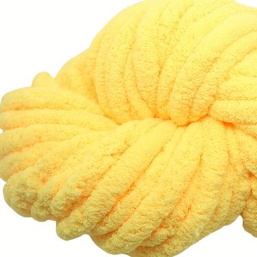 Product Introduction of A thick Icelandic polyester yarn - DIY coarse yarn, suitable for hand weaving; Suitable for blankets, scarves, hats, cushions, pet beds, and home handmade activities -0.79 inch ball diameter 1