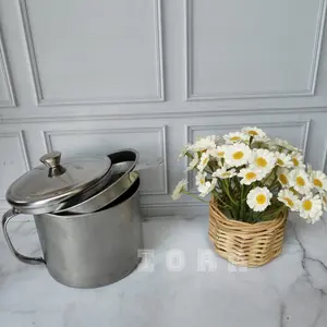 Oil Pot Viral️ | Minyak Kotor Jadi Bersih Lagi | Saringan Minyak Stainless 1.3L Wajib Punya