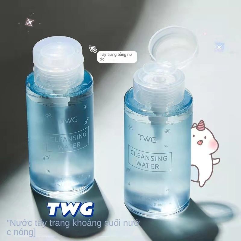 Nước Tẩy Trang Mắt Và Môi Sâu, TWG, Nhẹ Nhàng Và Không Gây Kích Ứng, Chứa Khoáng Chất, khối lượng 300ml. Mỹ Phẩm Trang Điểm Cosmetic Nữ